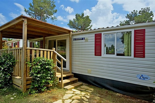 Mobilné domčeky Brioni Sunny Camping - mobilní domek - M.HOME 6(+2) LAVANDA