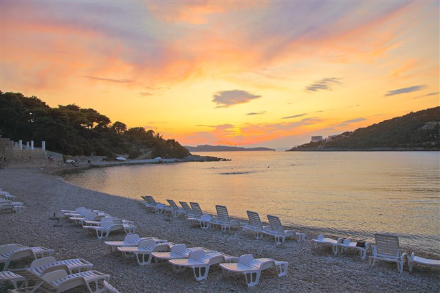 Hotel VIS - Hotel VIS, Dubrovnik-Lapad - pláž
