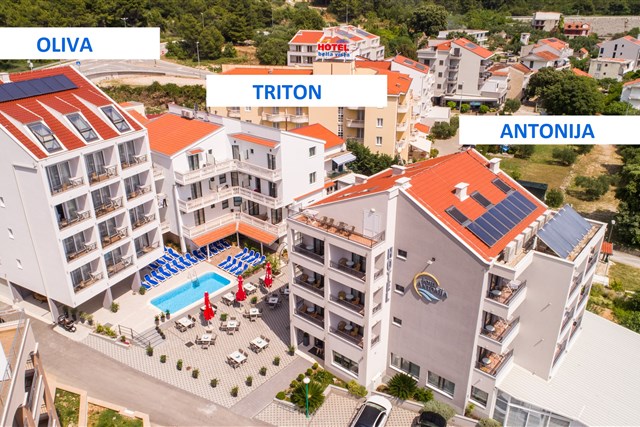 Hotel ANTONIJA - Dotované pobyty 50+ - Holiday Resort ANTONIJA, OLIVA, TRITON, Drvenik