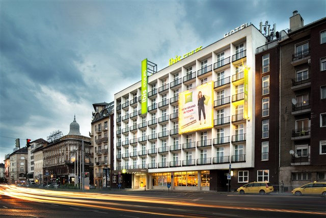 IBIS STYLES BUDAPEST CITY - hotelová budova