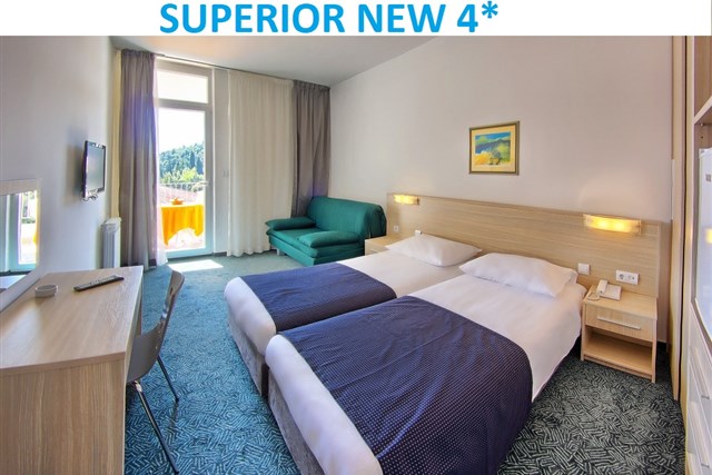 Hotel MEDENA - Dotované pobyty 50+ - izba - 2(+2) BM SUPERIOR NEW