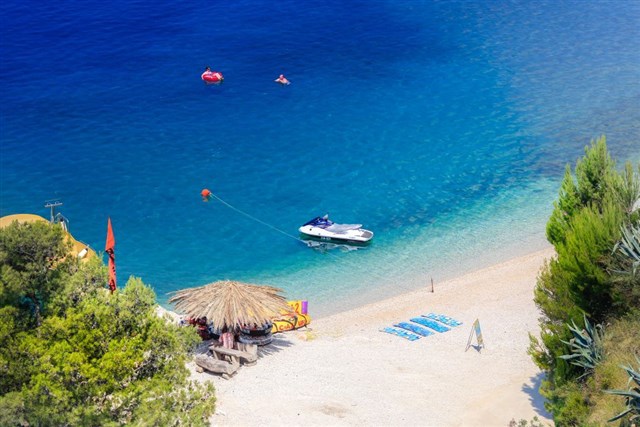 TUI BLUE ADRIATIC BEACH RESORT - Živogošće, Chorvátsko - pláž