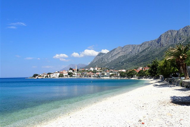 Vila MIRELA - Gradac, Chorvátsko - pláž