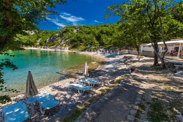 Bungalovy KAČJAK - Crikvenica, Chorvátsko - pláž