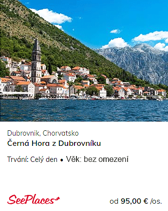 Výlet Dubrovnik, Chorvatsko, Černá Hora z Dubrovniku