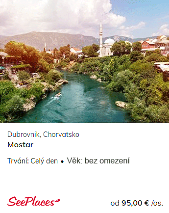 Výlet Dubrovnik, Chorvatsko, Mostar