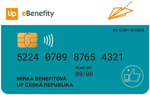 UP e Benefity card